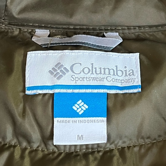 Columbia Women's Karis Gale Stone Green Long Hooded Jacket Size M - Picture 4 of 8